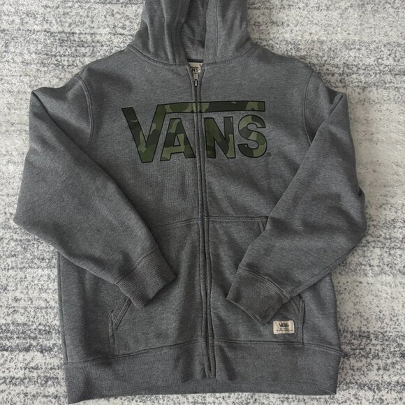 Vintage Vans Skatewear Zip Up Hoodie Y2K - Picture 1 of 4